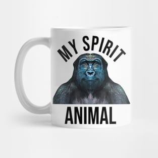 Gorilla is My Spirit Animal Mug